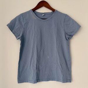 Uniqlo Sky Blue Short Sleeve Tee
